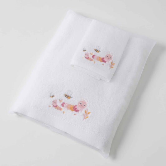 Little Critters | Baby Bath Towel & Face Washer In Organza Bag