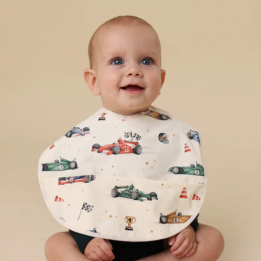 Little Racers Snuggle Bib - Snuggle Bib
