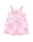 Load image into Gallery viewer, Pink Gingham Resort Playsuit - Bebe By Minihaha
