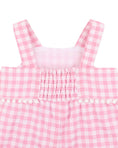 Load image into Gallery viewer, Pink Gingham Resort Playsuit - Bebe By Minihaha
