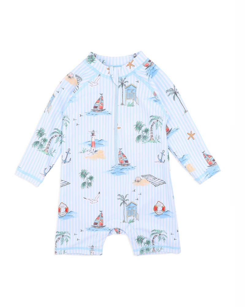 Nikolai LS Rash Swim Suit - Bebe By Minihaha