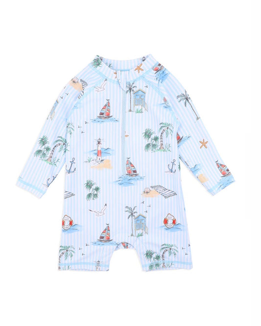 Nikolai LS Rash Swim Suit - Bebe By Minihaha