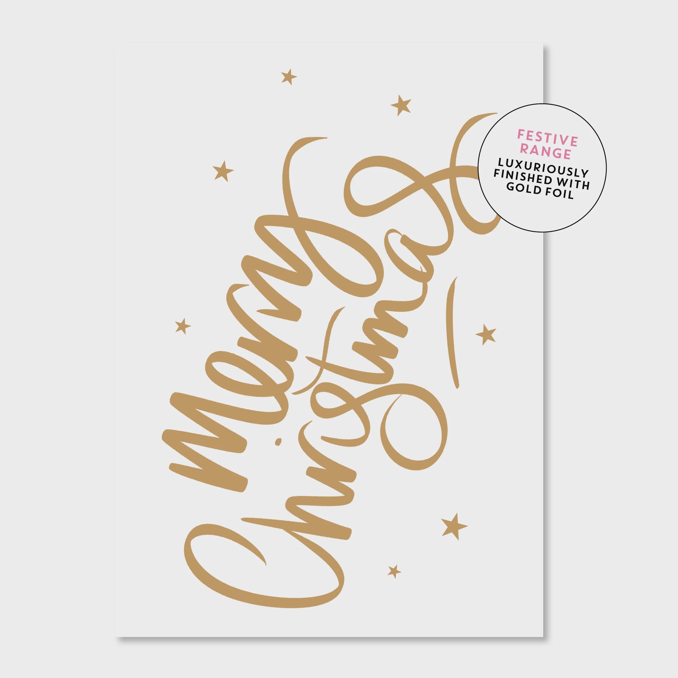 Merry Christmas Mega Script - Greeting Card