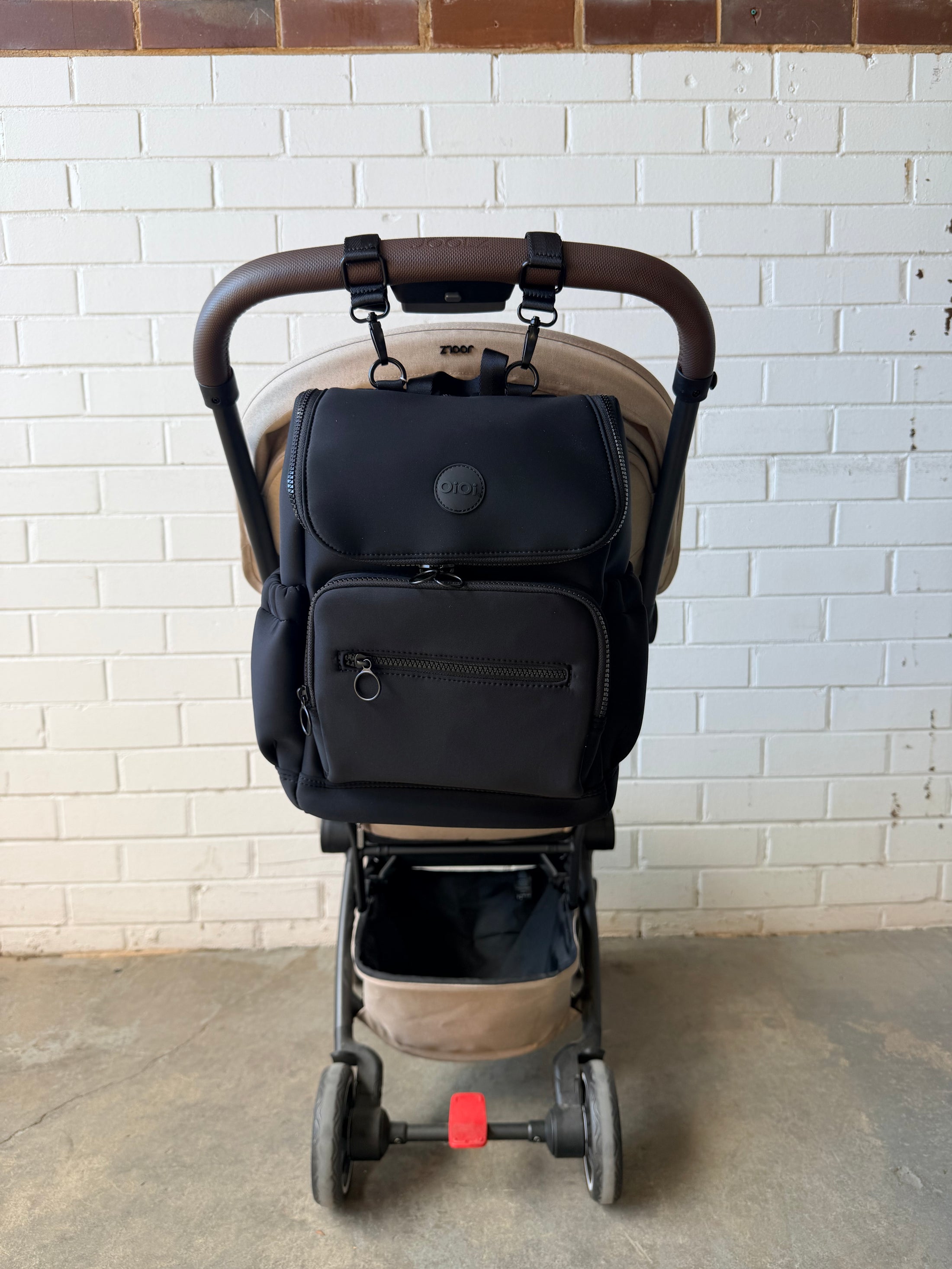 Signature Mini Backpack 2.0 - Black Neoprene - OiOi