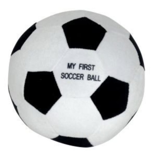 My First Soccer Ball Rattle 14cm
