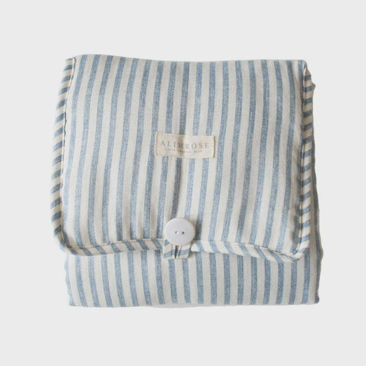 Little Traveller - Change Mat - Stripe - Chambray