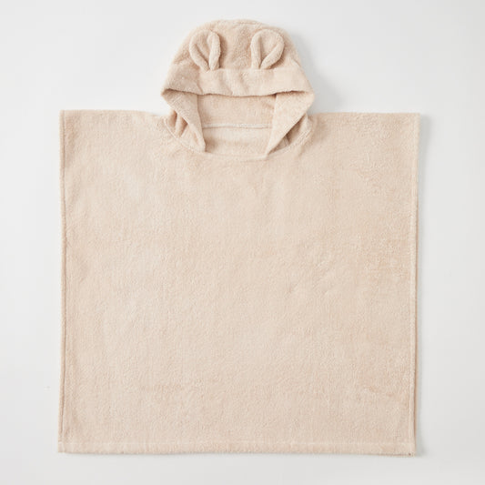 Natural - Sunshine Hooded Poncho