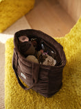 Load image into Gallery viewer, Everyday Tote - Chocolate Brown Corduroy
