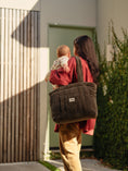 Load image into Gallery viewer, Everyday Tote - Chocolate Brown Corduroy
