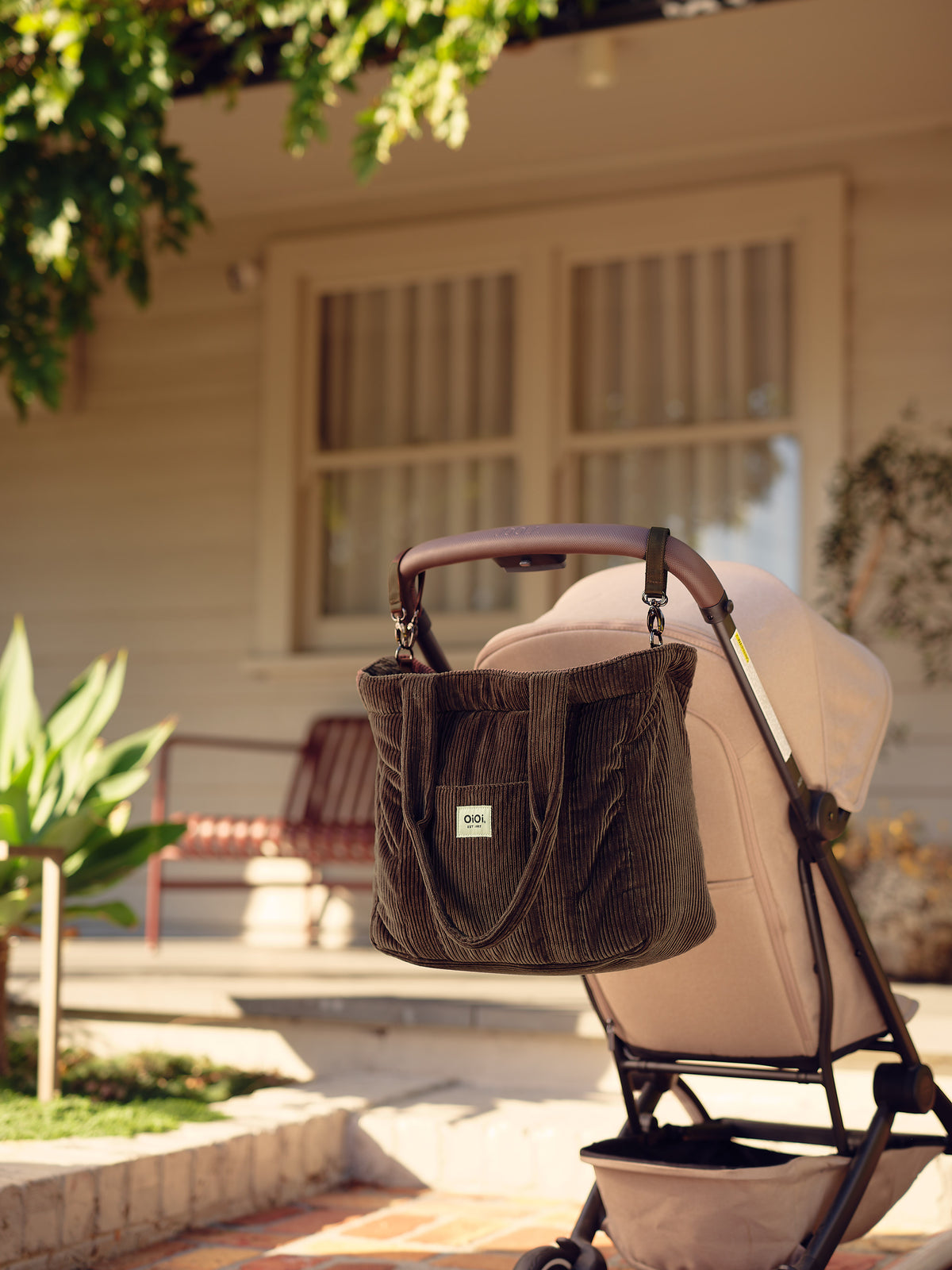 Everyday Tote - Chocolate Brown Corduroy