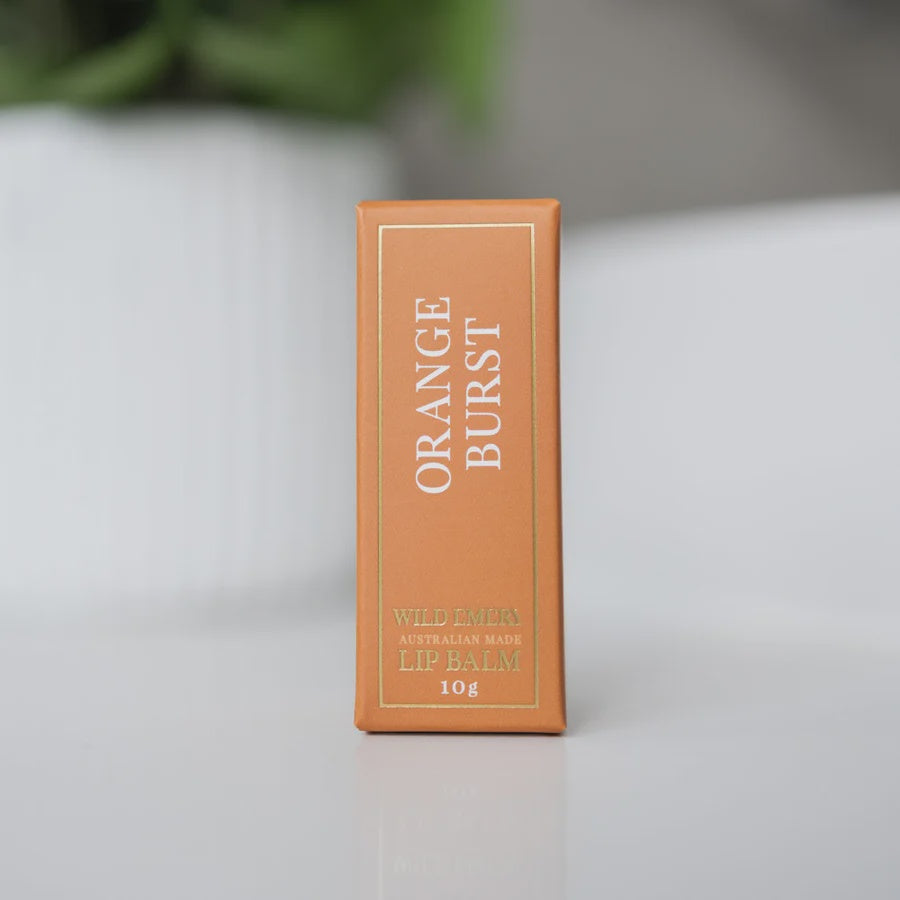 Orange Burst Natural Lip Balm - Wild Emery