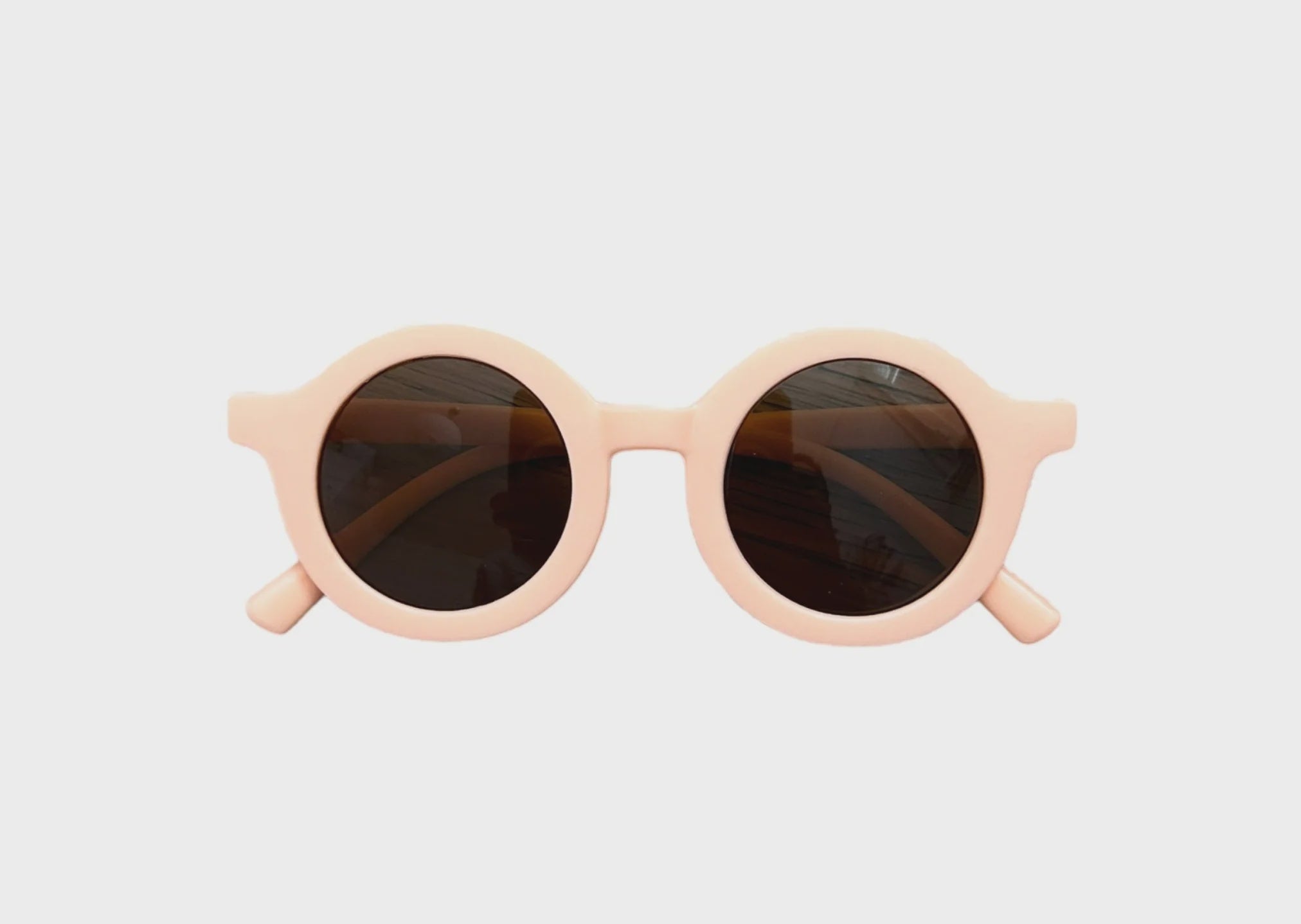 Peach - Kids Sunglasses / Shades - Little Drop