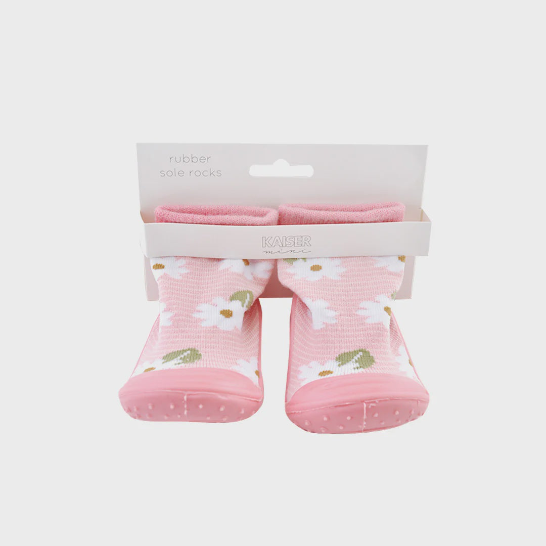 Daisy - Baby Rubber Sole Socks