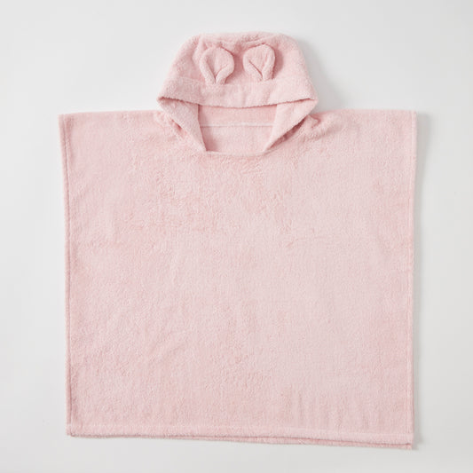 Pink - Sunshine Hooded Poncho