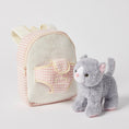 Load image into Gallery viewer, Plush Kitten Take-Me-Home Backpack
