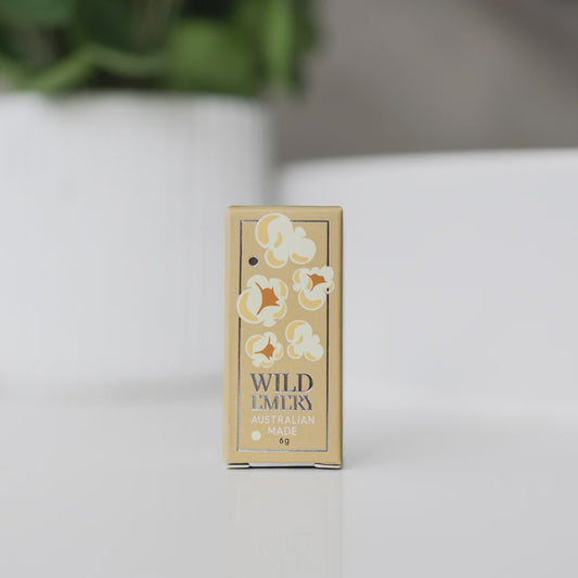 Popcorn Mini Lip Balm - Wild Emery