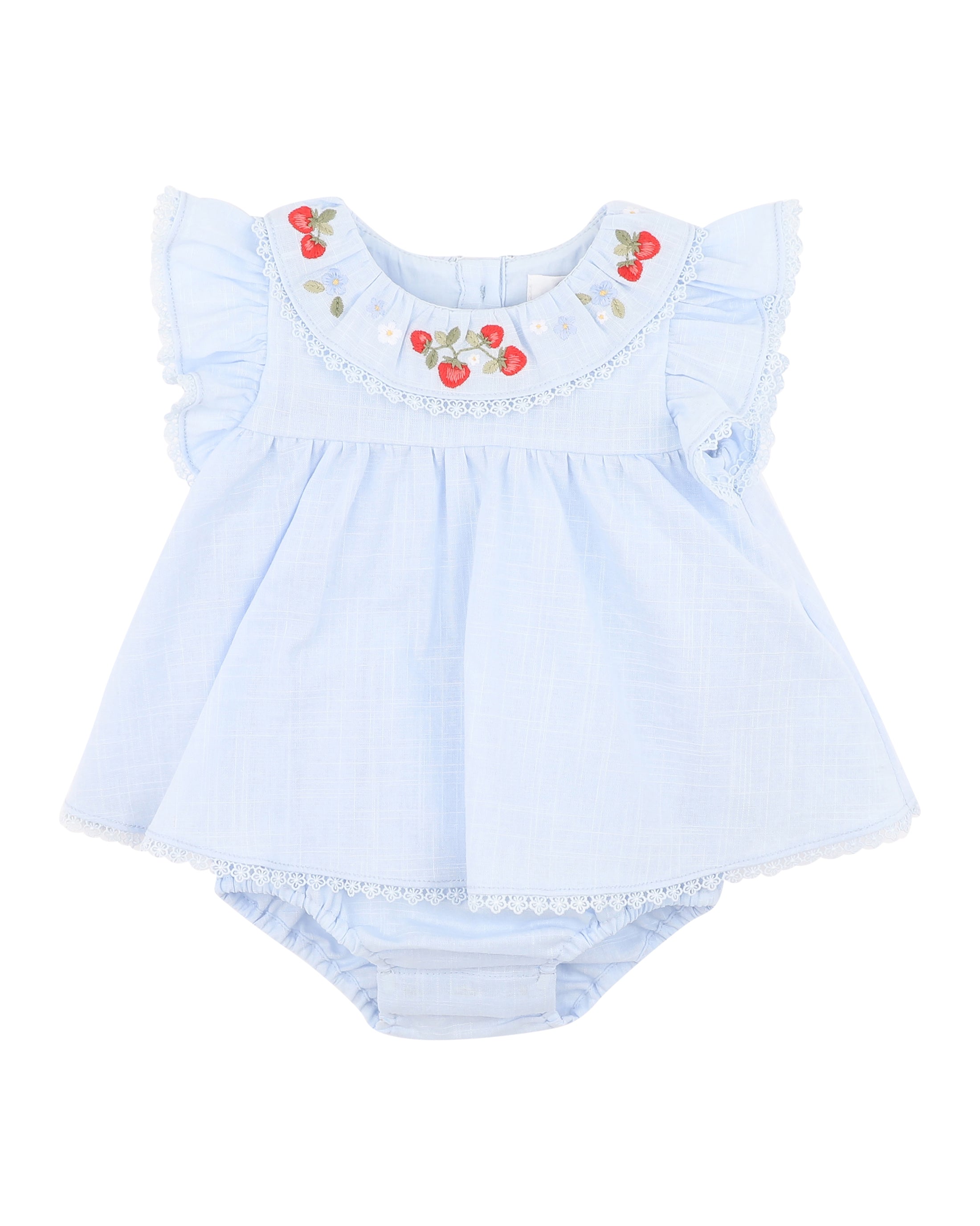 Poppy Emb. Overlay Bodysuit - Bebe By Minihaha