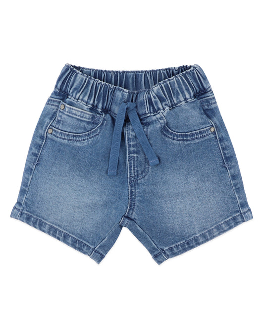 Pull On Denim Shorts - Bebe By Minihaha