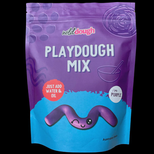 Purple - Playdough Mix - Wild Dough