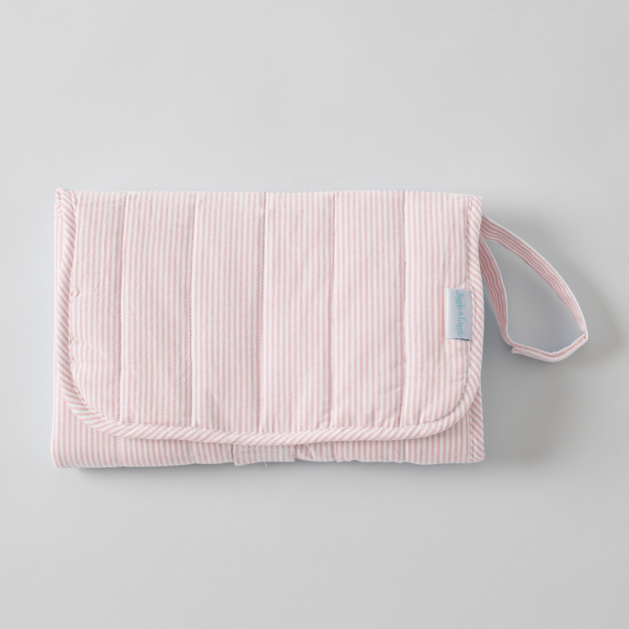 Quilted Baby Changing Mat - Pink