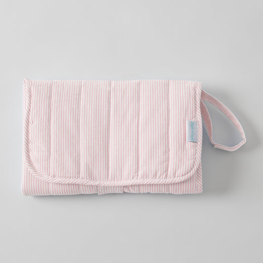 Quilted Baby Changing Mat - Pink