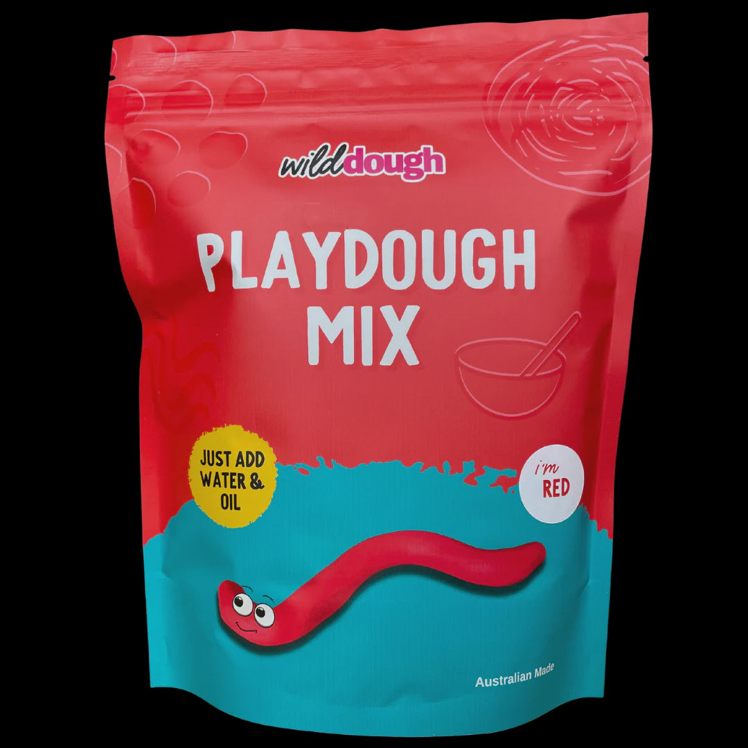 Red - Playdough Mix - Wild Dough