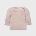 Load image into Gallery viewer, Rose Blush Rib Long Sleeve Top
