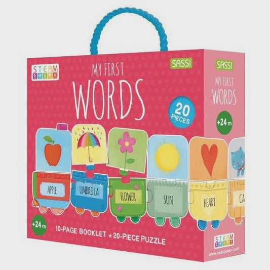 Words Train - Puzzle & Book Set