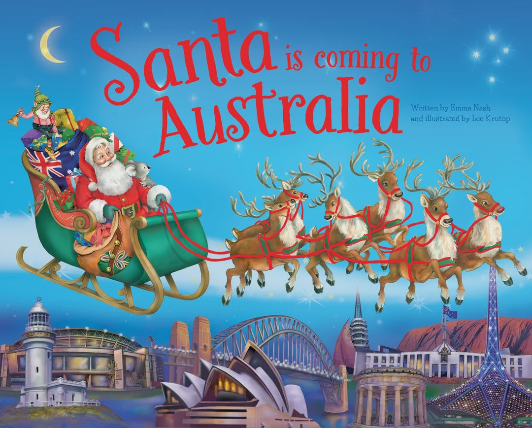 Santa is Coming to Australia Book