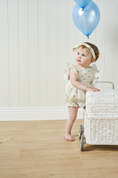 Load image into Gallery viewer, Amelie Romper With Matching Hat
