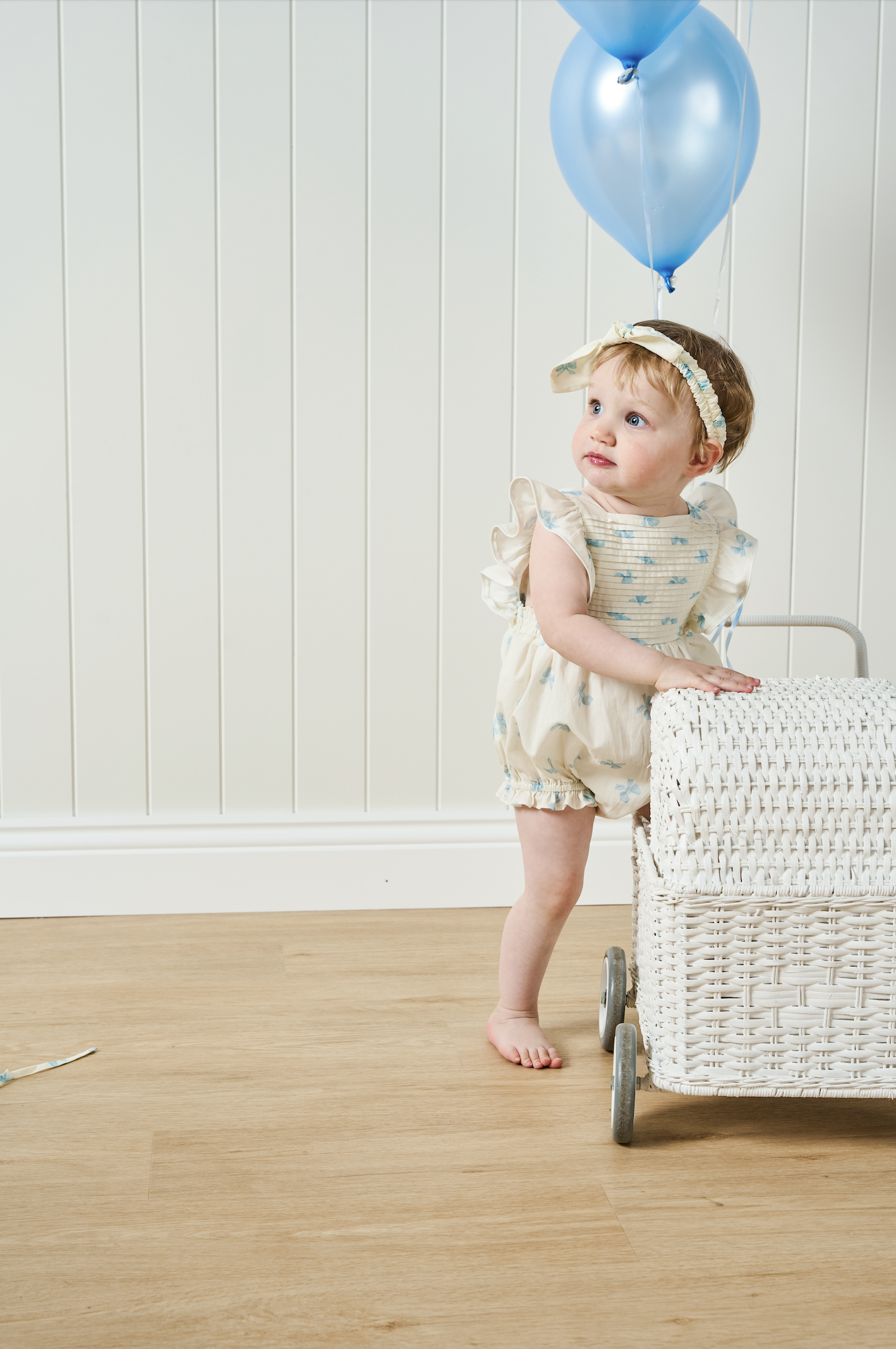 Amelie Romper With Matching Hat