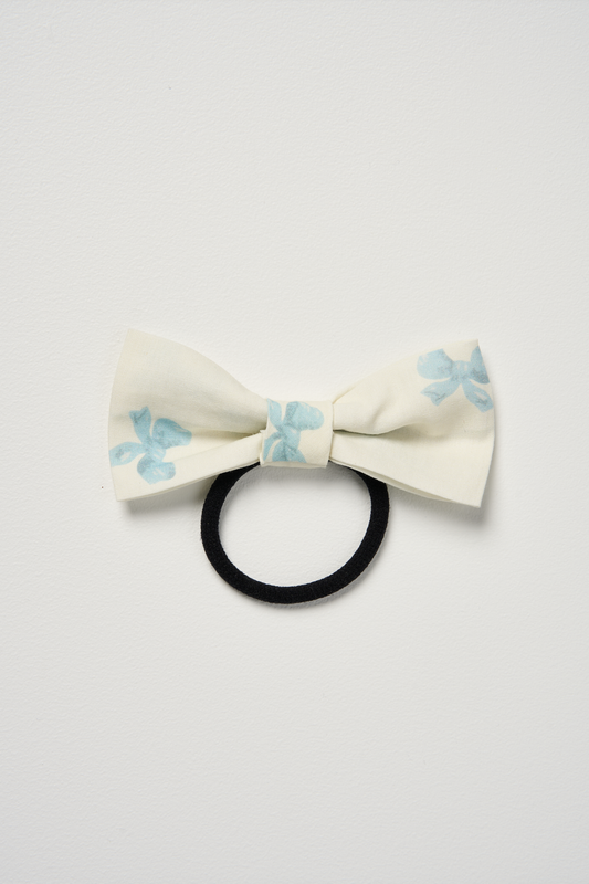 Amelie Hair Bow Elastics - Set Of 2