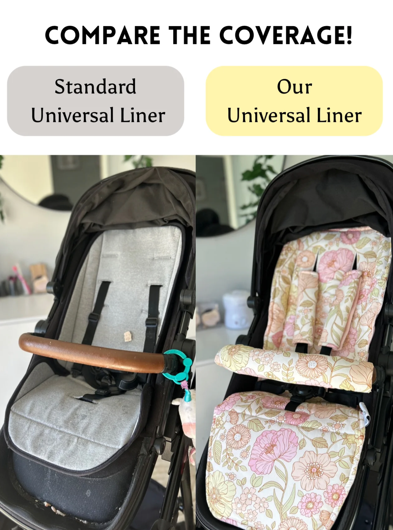 Universal Pram Liner - Safari - Wonderland4children