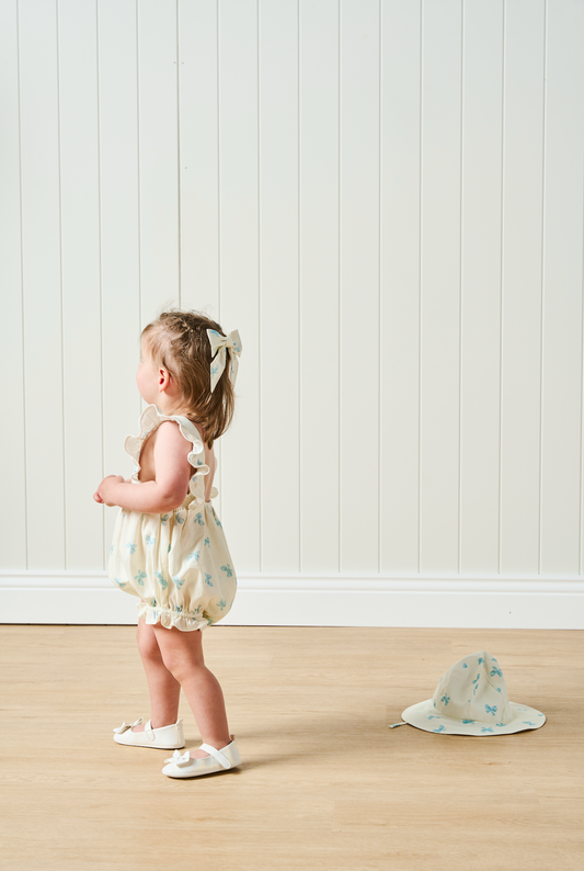 Amelie Romper With Matching Hat