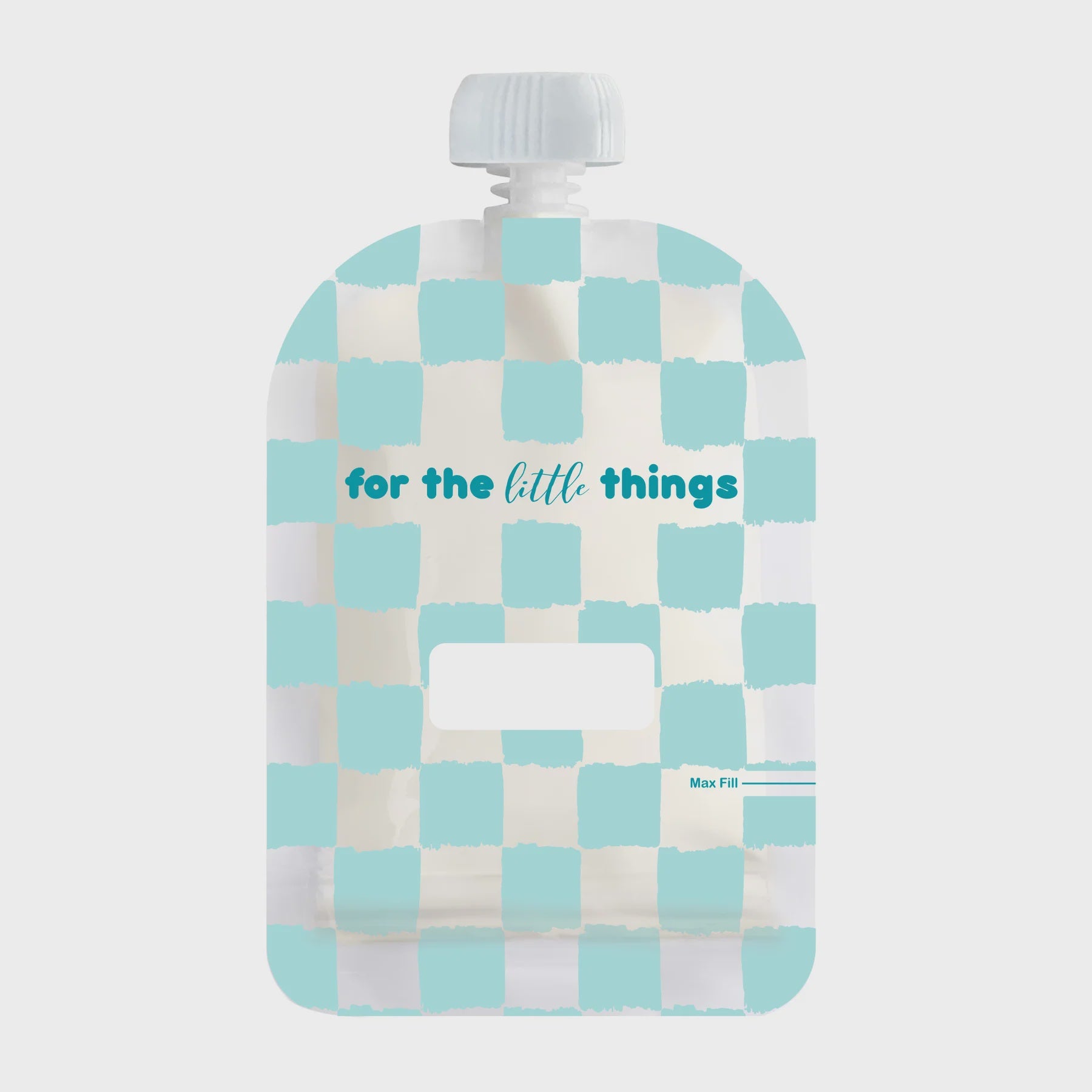 Sinchies Reusable Food Pouch (150ml) - Checkmate Bubblegum