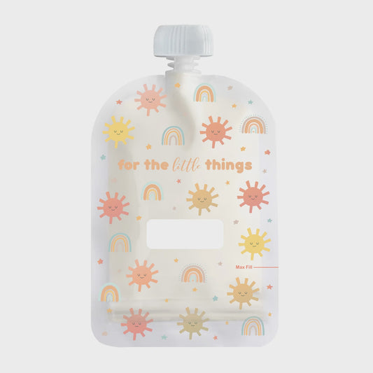 Sinchies Reusable Food Pouch (150ml) - Sunshine