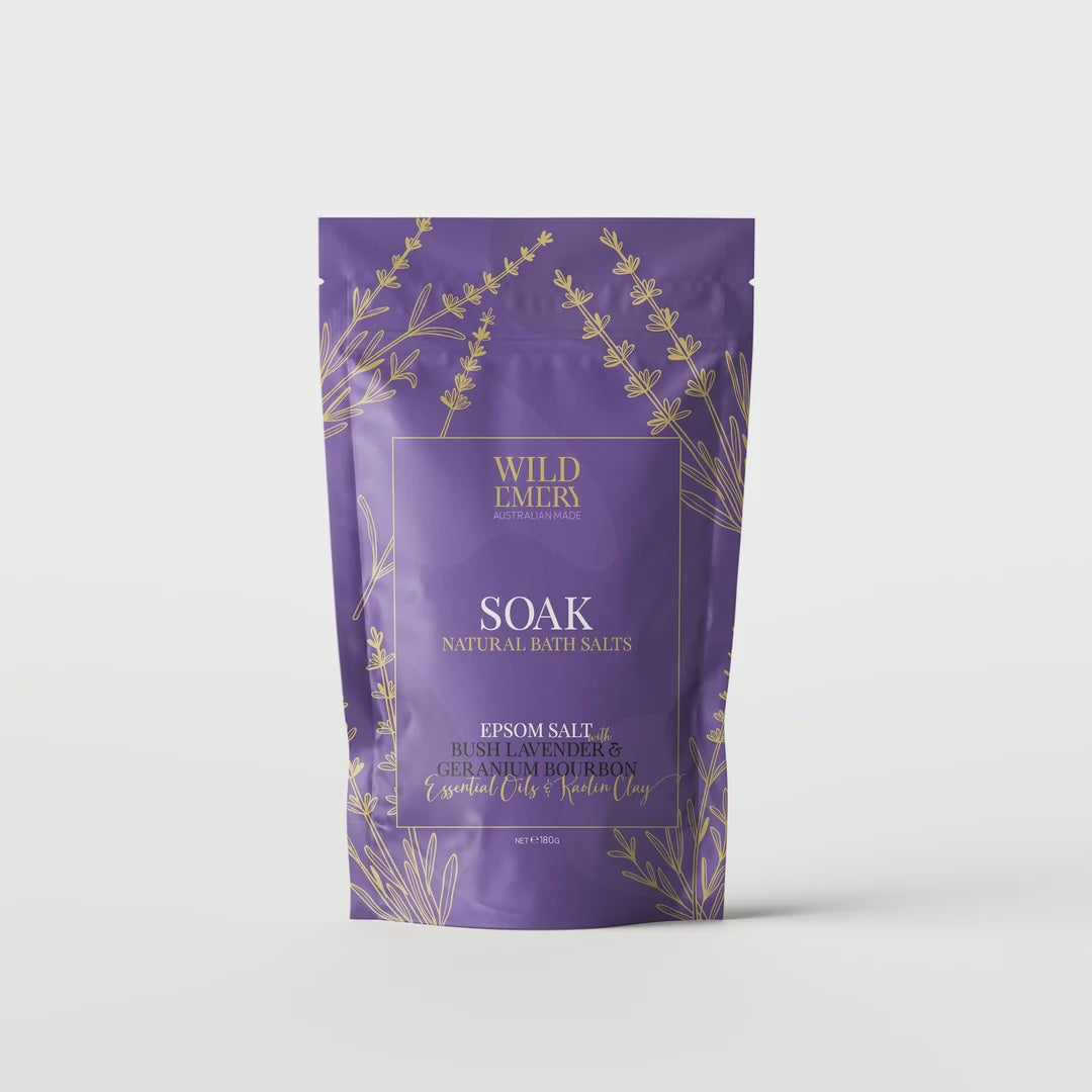 Soak Natural Bath Salts - Wild Emery