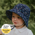 Load image into Gallery viewer, Space - Toddler Bucket Flap Sun Hat - Bedhead Hats
