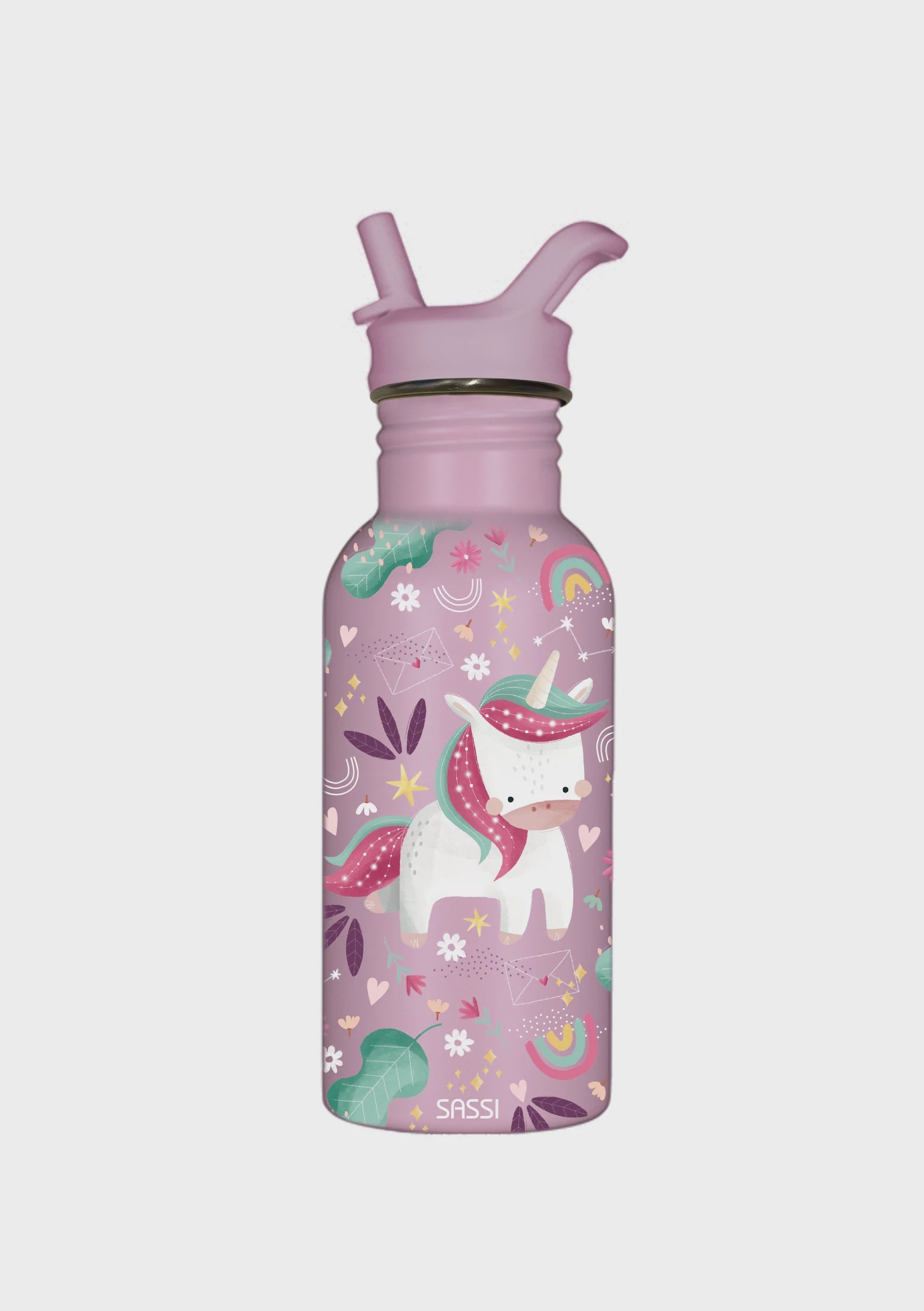 Sparkly The Unicorn - Stainless Steel Drink Bottle 500ml