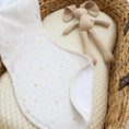 Load image into Gallery viewer, Stardust Organic Cotton Burp Cloth - Snuggle Hunny
