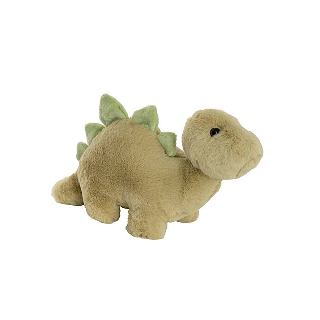 Stegosaurus Dinosaur Plush Toy - Olive Green