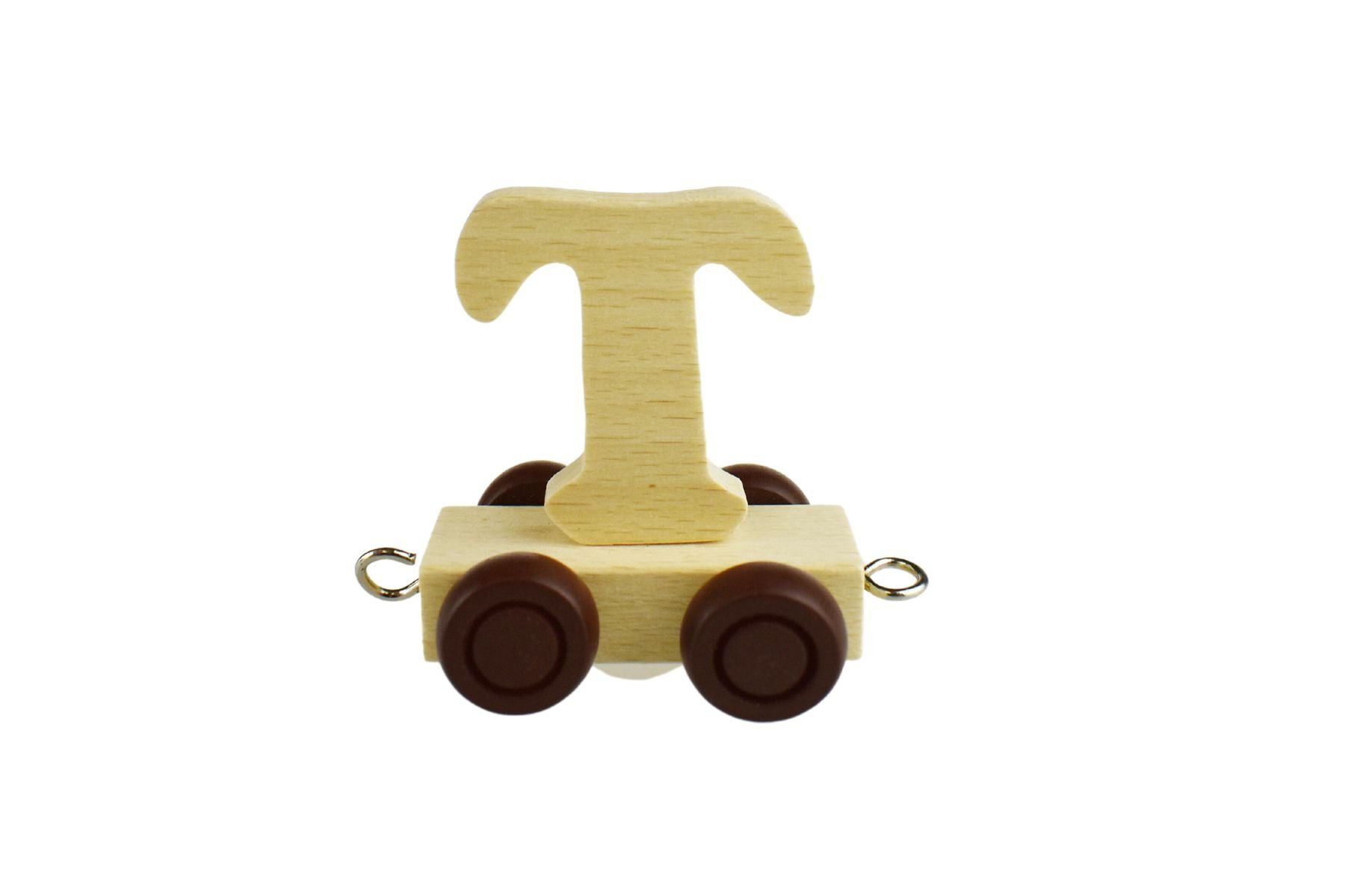 T - Wooden Letter Train Carriage