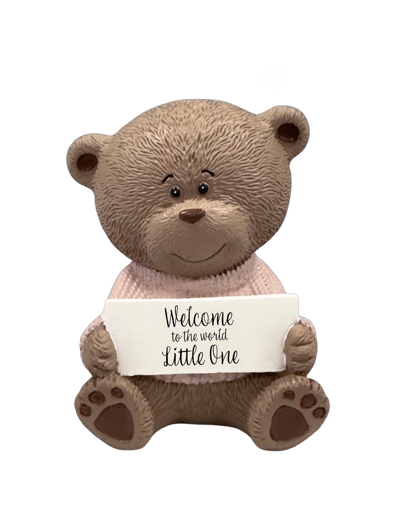 Pink Welcome Little One - Teddy Bear