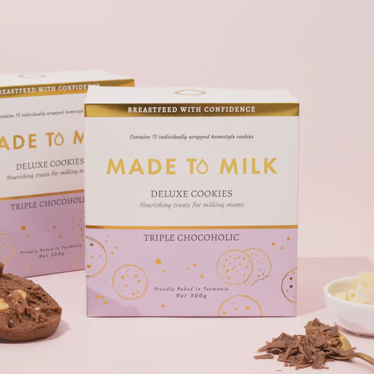 Triple Chocoholic Lactation Cookies