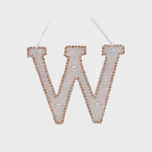 Sparkling - Letter 'W'