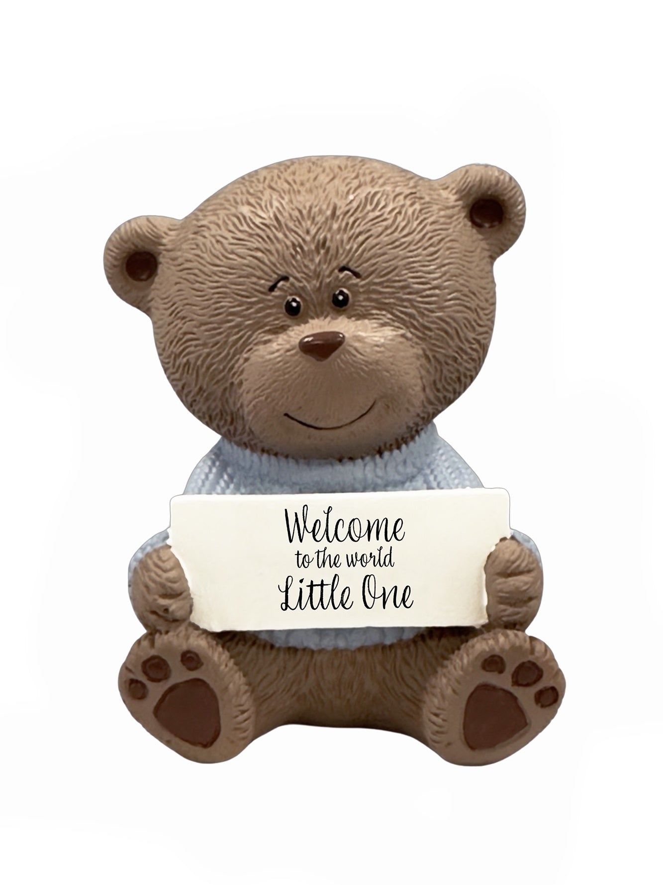 Blue - Welcome Little One - Teddy Bear
