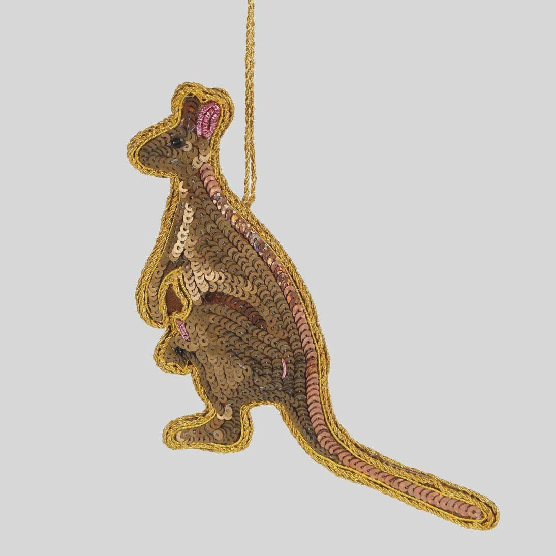 Kangaroo Hanging Christmas Tree Decoration