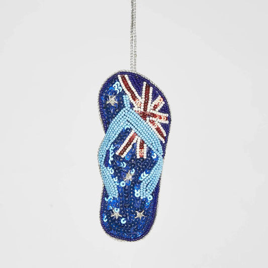 Aussie Thong Hanging Christmas Tree Decoration