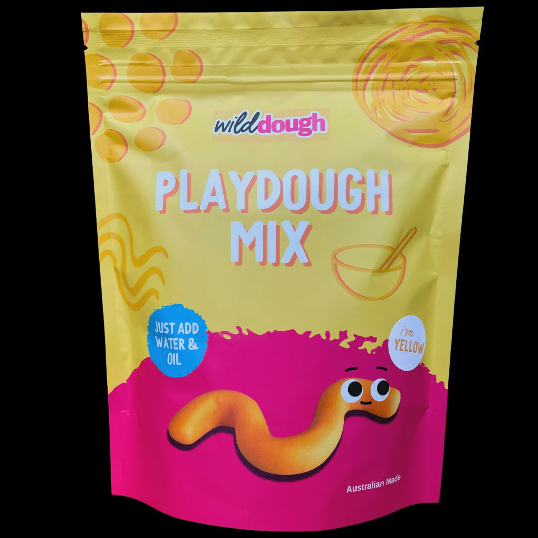 Yellow - Playdough Mix - Wild Dough