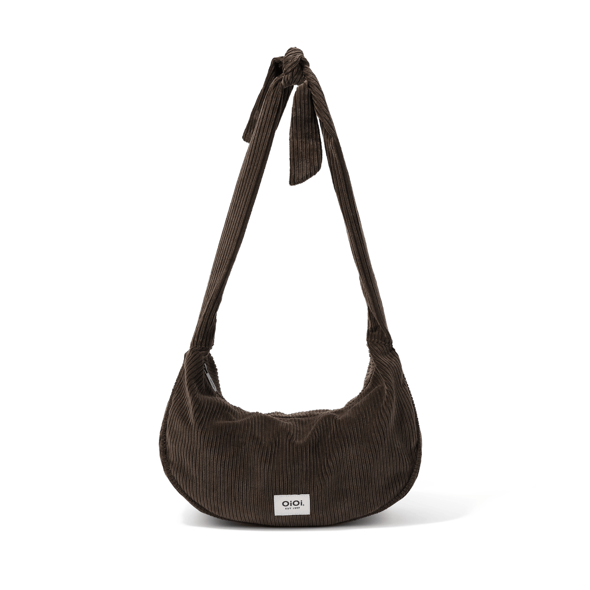 OiOi - Luna Crossbody - Chocolate Brown Corduroy